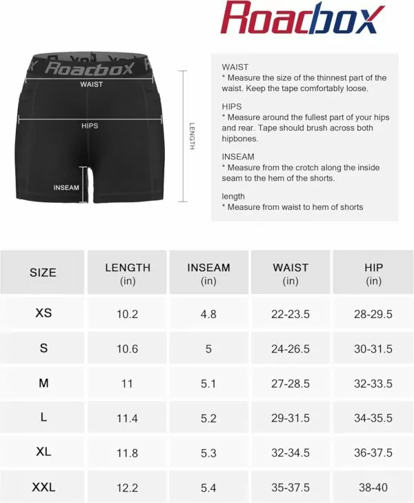 1729910754 71nX0kN8BTL. AC SL1500 Roadbox 5" Women's Volleyball Compression Shorts - 1/3 Pack Athletic Workout Spandex Shorts with Pockets for Gym Yoga