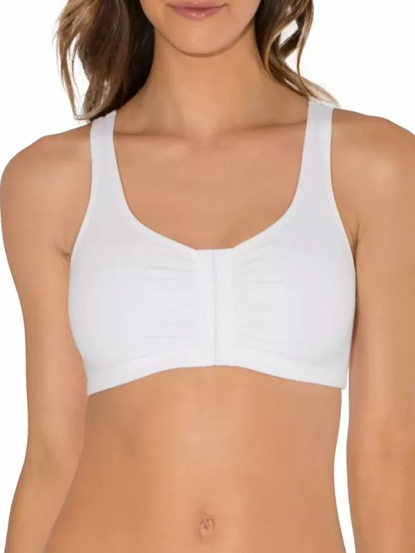 61MBynpSCRL. AC SL1500 Fruit of the Loom Women's Front Close Builtup Sports Bra