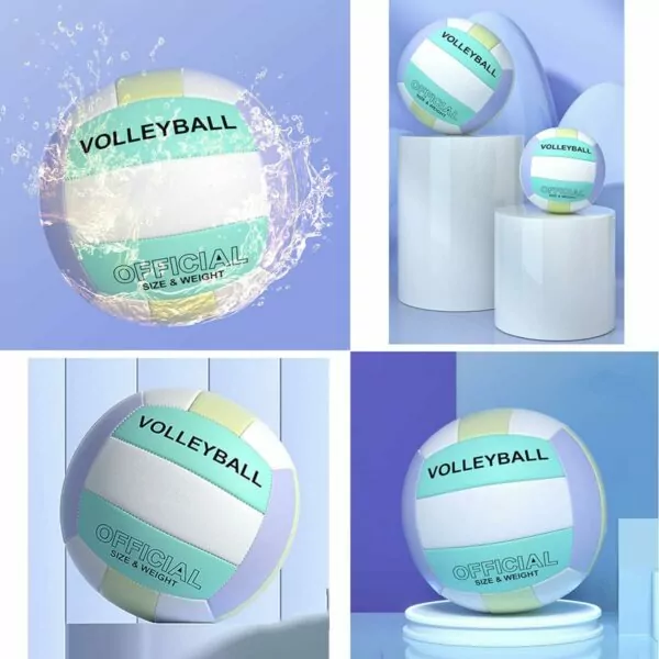 61N4Q3w6SML. AC SL1200 Volleyball Official Size 5, Volleyball Kit, Volleyballs, Soft Volleyball Beach Volleyball Pool Volleyball for Indoor Outdoor Beach, Training Equipment Volleyball Training, Competition, Gym