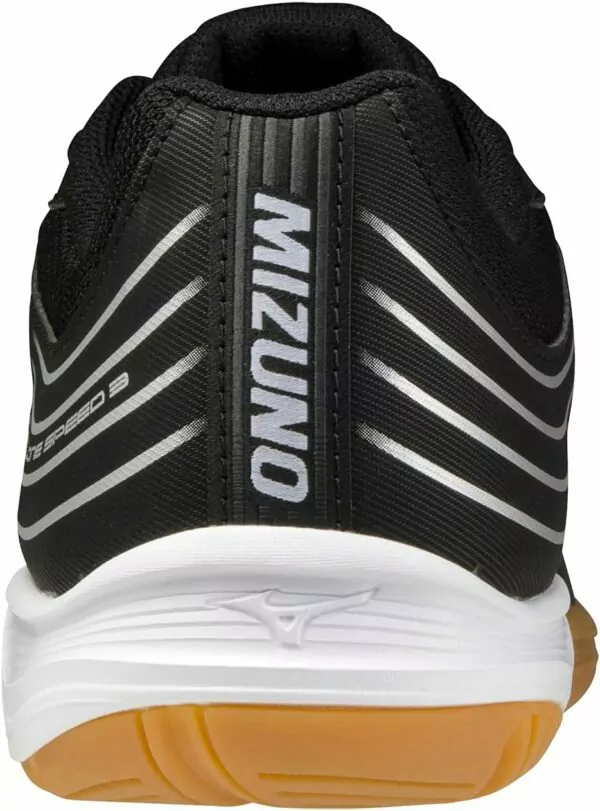 61OGKOQSsVL. AC SL1328 Mizuno Women's Junior Cyclone Speed 3 Shoe Black Silver