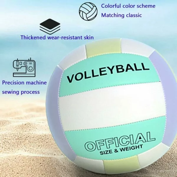 61UOdeGIBpL. AC SL1200 Volleyball Official Size 5, Volleyball Kit, Volleyballs, Soft Volleyball Beach Volleyball Pool Volleyball for Indoor Outdoor Beach, Training Equipment Volleyball Training, Competition, Gym