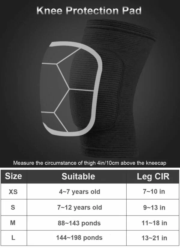 61i3HrBz+eL. SL1371 Knee Pads for Women, Dance Knee Pads Wrestling Knee Pads Basketball Knee Pads Volleyball Knee Pads for Women, Knee Protector Soft Knee Pads for Work (Black, M)