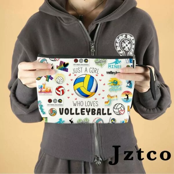 71POnM6IuhL. AC SL1200 Volleyball Stuff Volleyball Gifts Volleyball Cosmetic Bag Toiletry Bag Birthday Graduation Funny Makeup Bag Volleyball Bag for Women Teens Girls Girlfriend Volleyball Lover Coach Fan Sister Niece