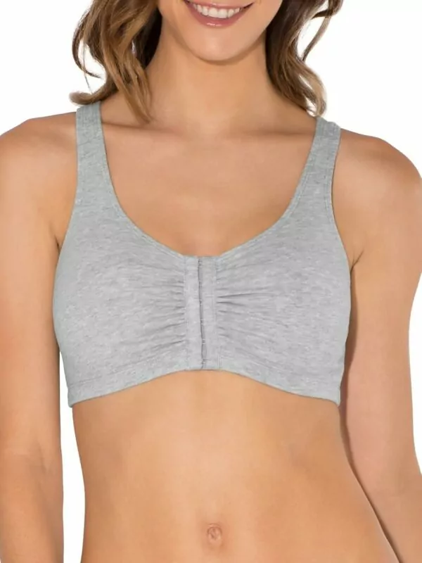 71hTT9AafyL. AC SL1500 Fruit of the Loom Women's Front Close Builtup Sports Bra