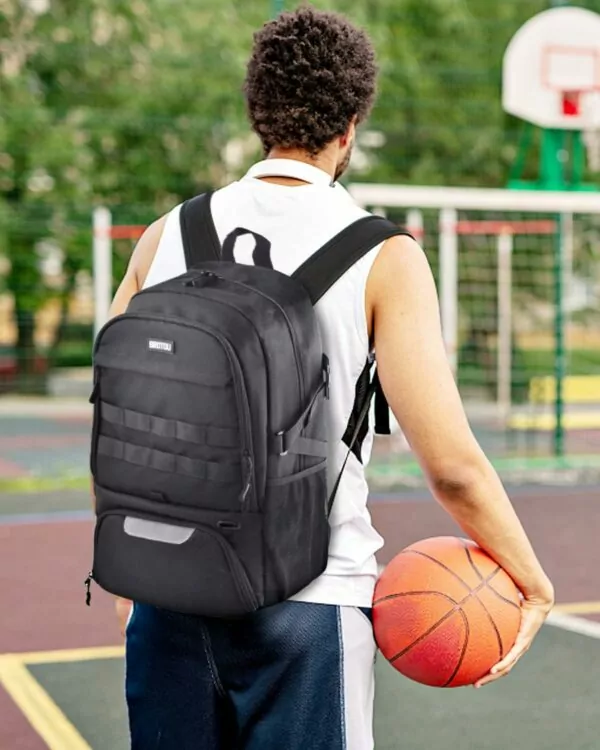 71kB mAZ7ZL. AC SL1500 BROTOU Basketball Bag, Soccer Backpack Volleyball Football Backpack Sports Gym Bag with Shoe&Ball Compartment