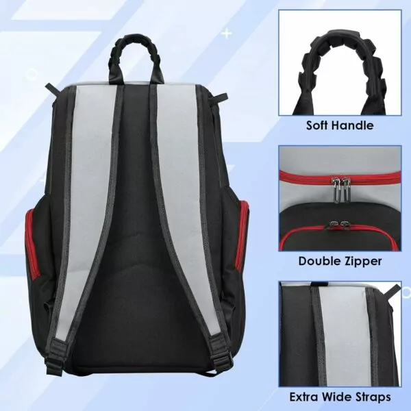 81W8SzpIM7L. AC SL1500 BROTOU Basketball Backpack with Ball Compartment, Custom Football Bag, Soccer Backpack for Rugby/Volleyball/Baseball, Large Capacity Sports Equipment Bags for Men/Women