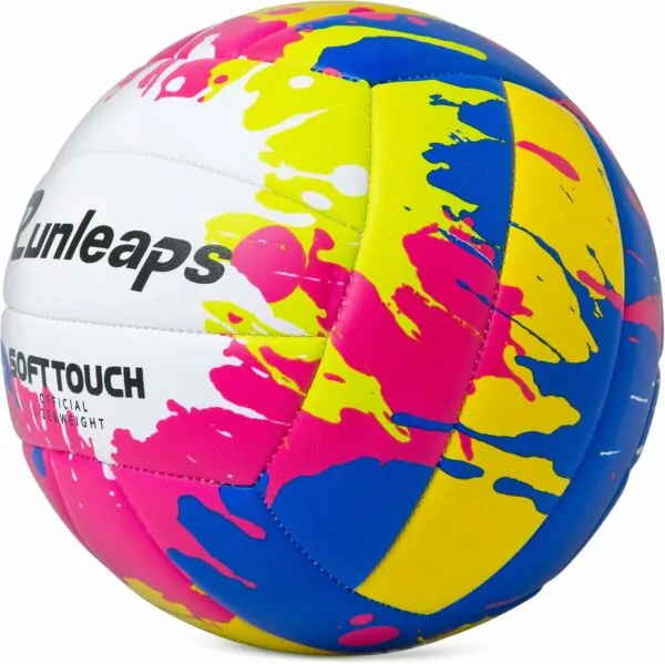 81ZuZeG5t6L. AC SL1500 Beach Volleyball Official Size 5 Soft Waterproof Volleyball Sand Sports PU Ball for Indoor, Outdoor, Pool, Gym, Training