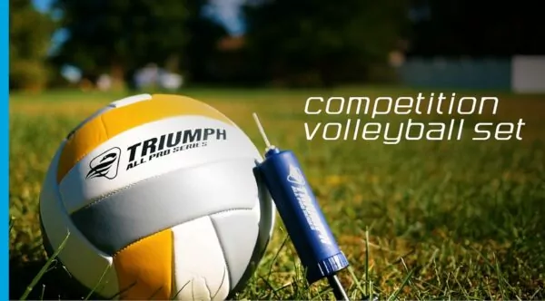 81oBtwpuH L. AC SL1500 Triumph Sports Volleyball Sets - Volleyabll/Badminton Sets Available