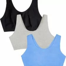 Fruit of the Loom Women's Built Up Tank Style Sports Bra