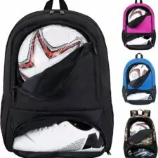 Himal Outdoors Soccer Bag-Backpack for Soccer,Backpack for Football & Volleyball & Handball,Sports Bag with Separate Cleat and Ball Holder