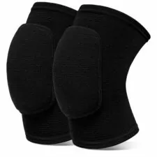 Knee Pads Volleyball Knee Pads knee brace for Women Kids Girls，Soft and Breathable Knee Pads for Volleyball, Dancing, Football, Yoga, Basketball, and Skating - Protective Knee Pads for Adults and Kids (Black, Small)