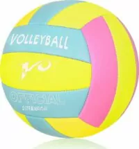 Premium Volleyball - Soft Touch Volley Ball Official Size 5 Outdoor Indoor Beach Gym Game Ball