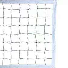 Professional Volleyball Net Outdoor with Aircraft Steel Cable, Heavy Duty Volleyball Net for Backyard, 32x3FT Portable Volleyball Net for Pool Schoolyard Beach, Badminton/Pro Volleyball Net Set