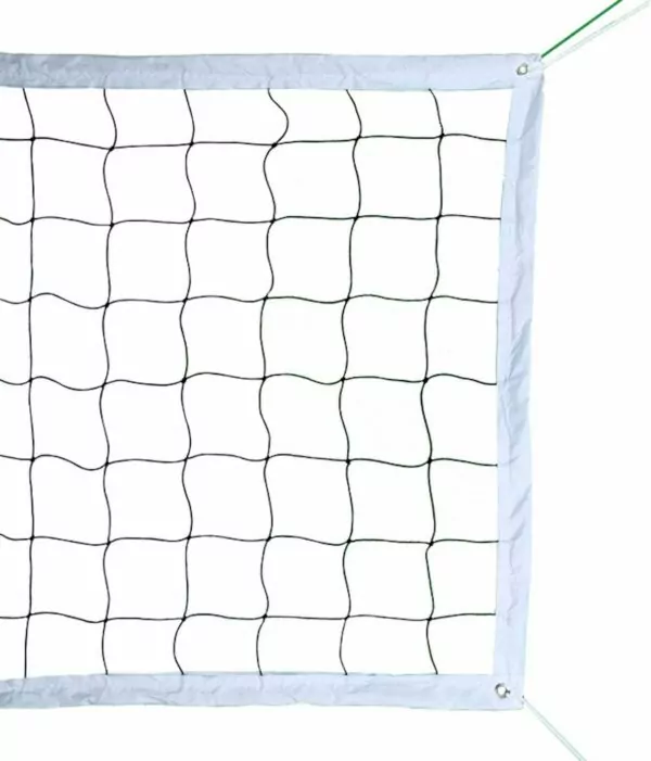 Professional Volleyball Net Outdoor with Aircraft Steel Cable, Heavy Duty Volleyball Net for Backyard, 32x3FT Portable Volleyball Net for Pool Schoolyard Beach, Badminton/Pro Volleyball Net Set