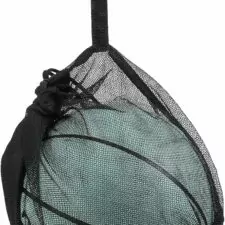 Sibba Single Ball Bag Drawstring Bags Travel Backpack Portable Package Lightweight Sackpack Mesh Carry Bag with Zipper Sling Back Bag for Basketball Volleyball Soccer Football