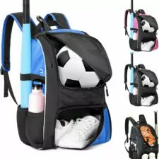 Soccer Bag With Portable Hand Bag For Ball & Shoes, Sports Training Backpack For Volleyball & Softball & Basketball & Football & Baseball For Boys & Girls & Adults