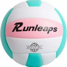 Soft Indoor Volleyball Waterproof Volleyball Light Touch Recreational Ball for Pool Gym Indoor Outdoor Size 5