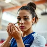 Sweat-Proof Makeup for Volleyball Players