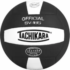 Tachikara Institutional quality Composite VolleyBall, Black-White