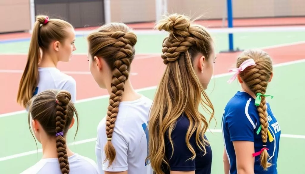 Volleyball Hairstyles