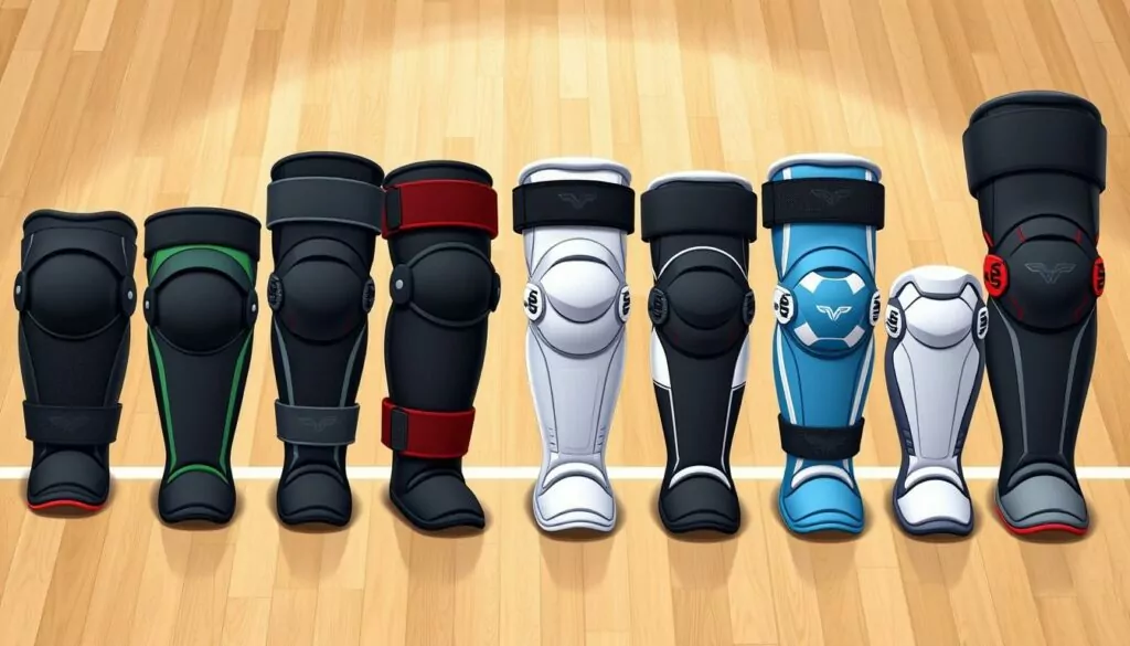 Volleyball knee pads sizing guide