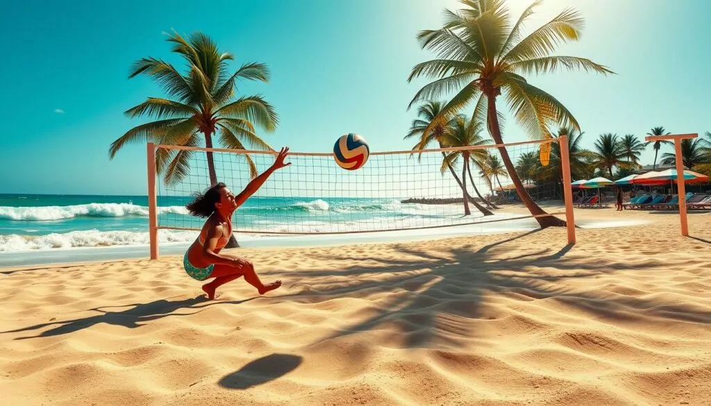 beach volleyball