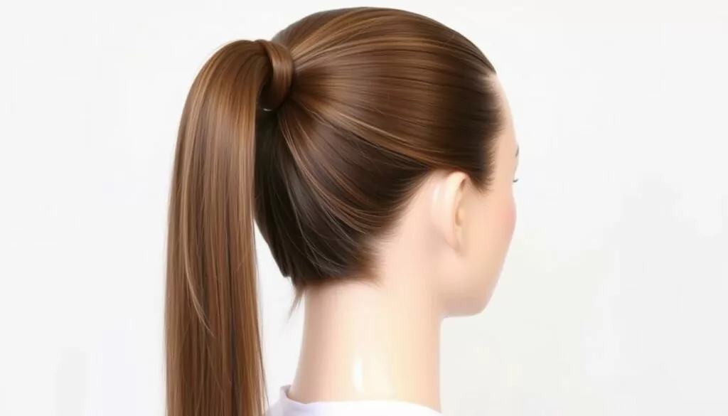 volleyball ponytail hairstyle