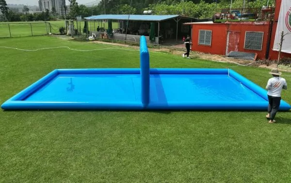 1731744398 81sdyGcbN2L. AC SL1500 Inflatable Volleyball Pool 33FT Commercial Grade - Adult Water Sport Court (33x16.5x7ft, 1FT Deep) with Beach Net, 800w Air Pump, PVC Outdoor Field