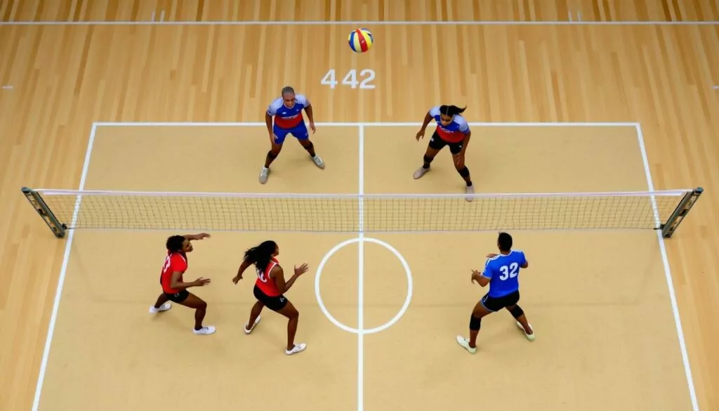 4-2 volleyball system