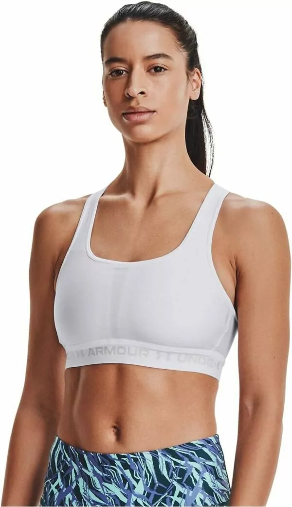 613X8m9cVuL. AC SL1425 Under Armour Women's Crossback Mid Impact Sports Bra