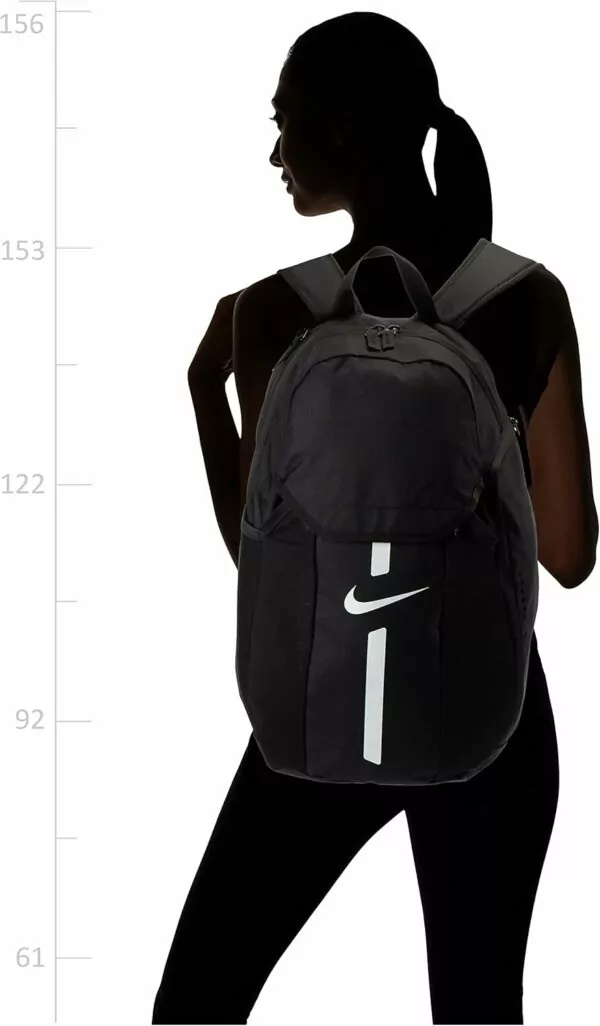 61ELr7ZJYaL. AC SL1500 Nike DC2647 Academy Team Soccer Backpack, Black/White