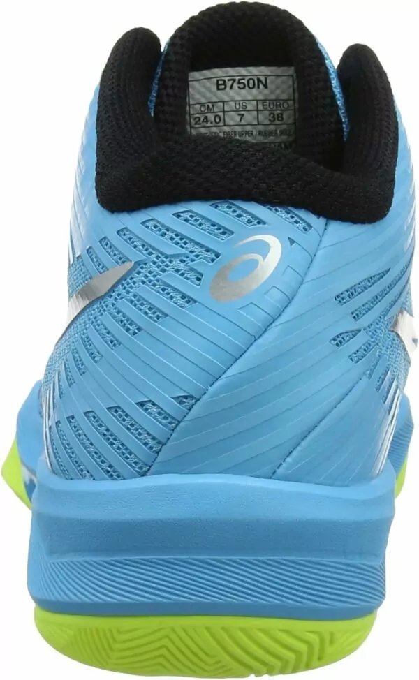 ASICS Volley Elite FF MT Womens Trainers B750N Sneakers Shoes (UK 4 US 6 EU 37, Aquarium 400)