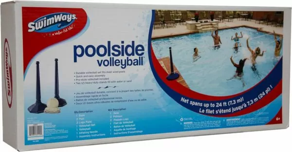 poolside volleyball