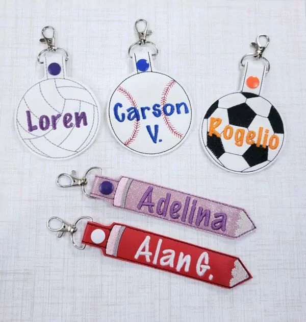 Personalized Volleyball backpack name tag-Volleyball bag tag-Volleyball party door gift-Volleyball goodie bag gift-Volleyball team gift - Image 4