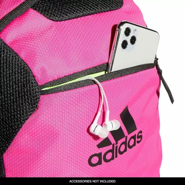 adidas Stadium 3 Sports Backpack, Team Shock Pink, One Size - Image 3