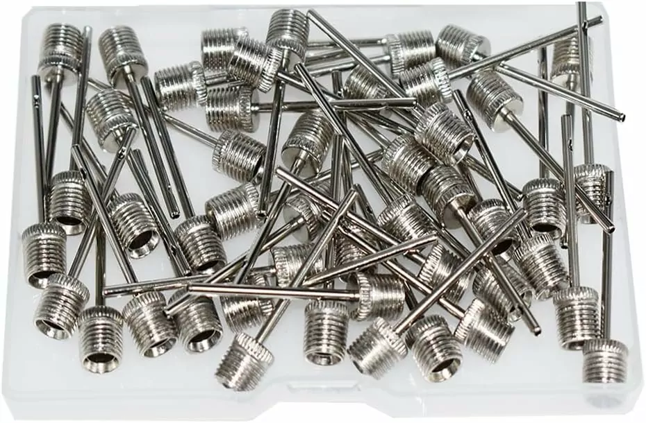 Ball Pump Needles 40pcs, Air Pump Needles for Basketball Inflating, Inflation Sports Pin