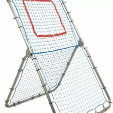 Champion Sports Rebound Pitchback Net - Adjustable Training Practice Rebounder