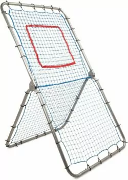 Champion Sports Rebound Pitchback Net - Adjustable Training Practice Rebounder