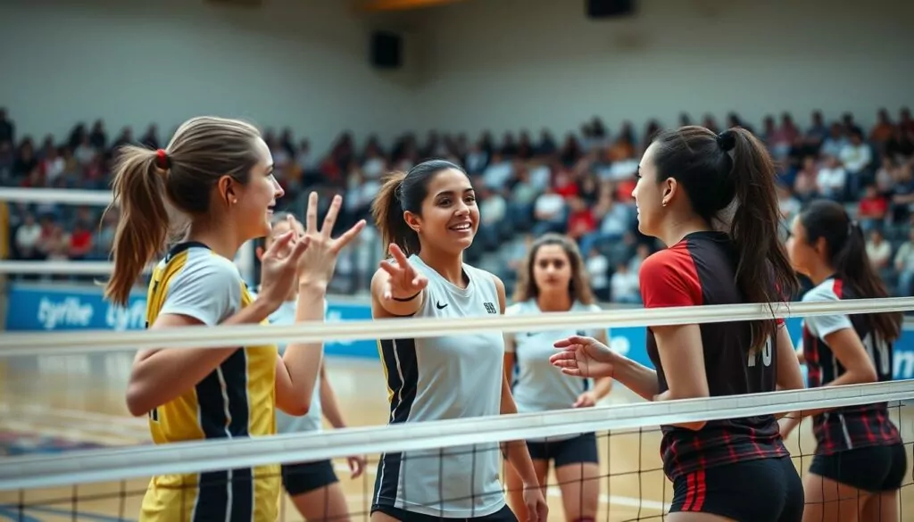 Communication in volleyball