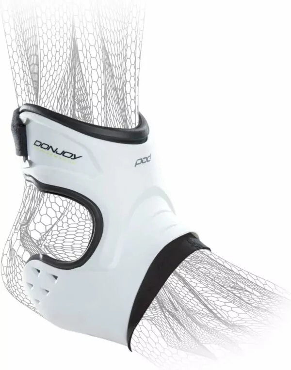 DonJoy Performance POD Ankle Brace, Best Support for Stability, Ankle Sprain, Roll, Strains for Football, Soccer, Basketball, Lacrosse, Volleyball