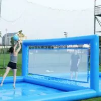 Inflatable Volleyball Pool Court