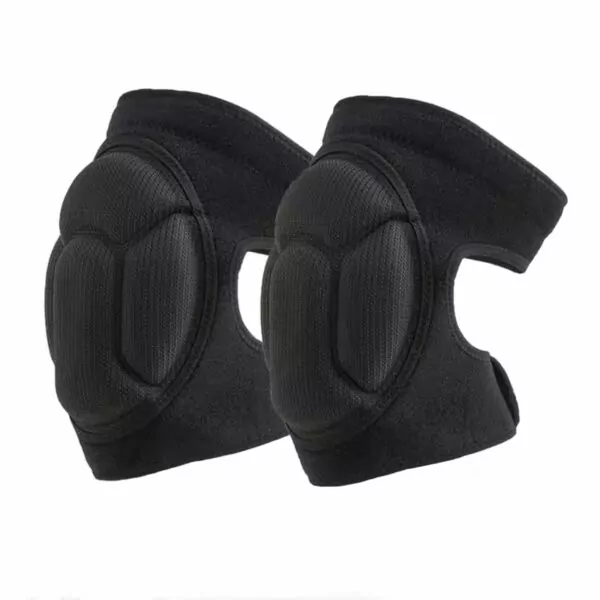 Knee Pads for Women & Men, Dance Knee Pads Volleyball Knee Pads for Women Men Wrestling Knee Pads Wrestling Gear, Crash Pad Snowboarding Gear Knee Protector Soft Knee Pads for Work (Medium, Black)