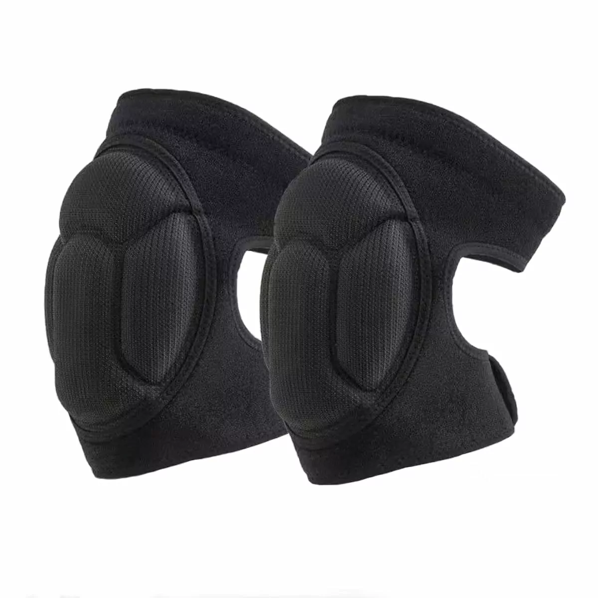 Knee Pads for Women & Men, Dance Knee Pads Volleyball Knee Pads for Women Men Wrestling Knee Pads Wrestling Gear, Crash Pad Snowboarding Gear Knee Protector Soft Knee Pads for Work (Medium, Black)