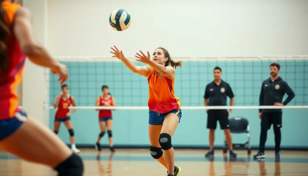 Libero passing drill