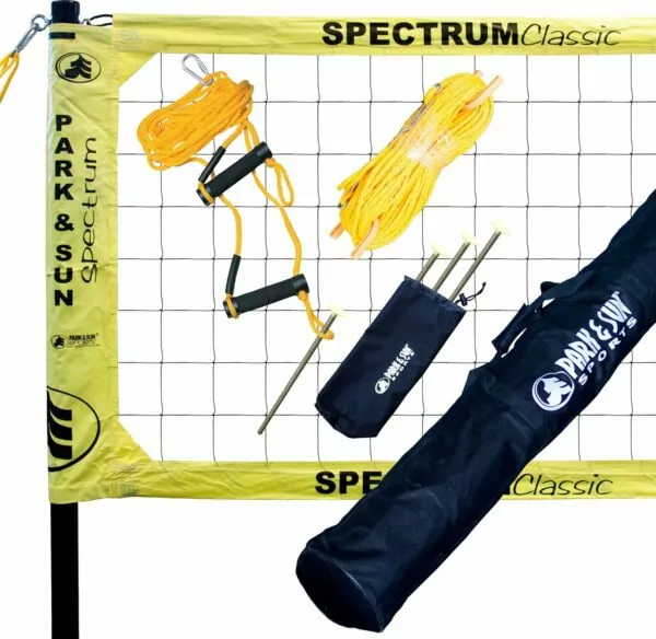 Park & Sun Sports Spectrum Classic: Portable Professional Outdoor Volleyball Net System