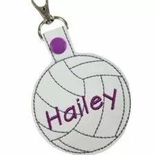 Personalized Volleyball backpack name tag-Volleyball bag tag-Volleyball party door gift-Volleyball goodie bag gift-Volleyball team gift