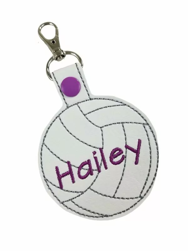 Personalized Volleyball backpack name tag-Volleyball bag tag-Volleyball party door gift-Volleyball goodie bag gift-Volleyball team gift