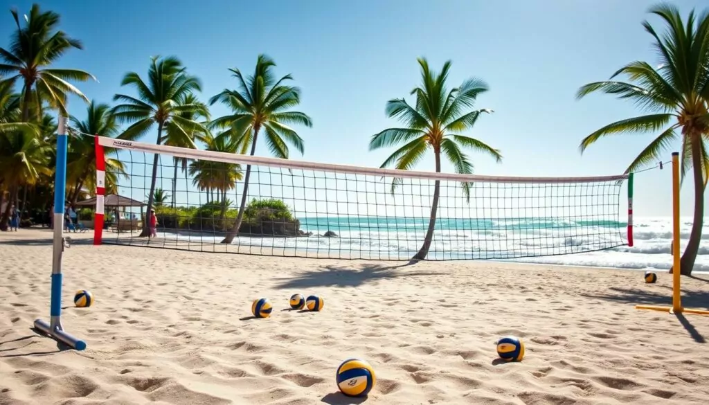 Portable Volleyball Net System