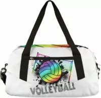 Sport Rainbow Volleyball Kids Duffle Bag for Boys Girls Dance Bag, Sport Gym Bags Overnight Travel Bags Teen Kids Weekender Bag for School Practice Gymnastic Ballet