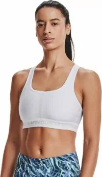 Under Armour Women's Crossback Mid Impact Sports Bra